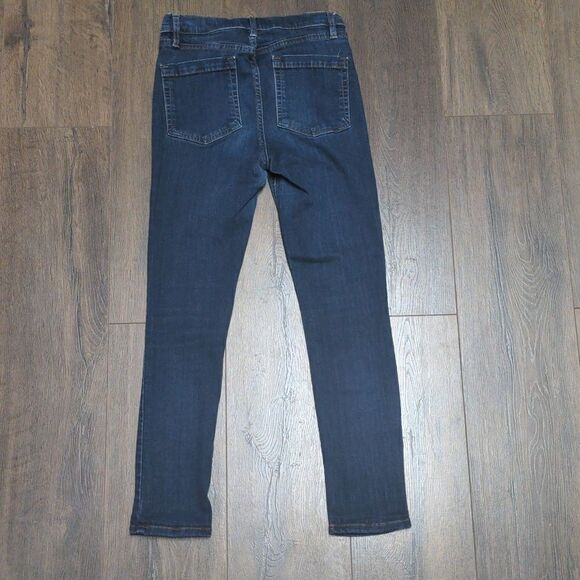 Free People Hi-Rise Skinny Jeans Dark Wash size 28 - Picture 2 of 10